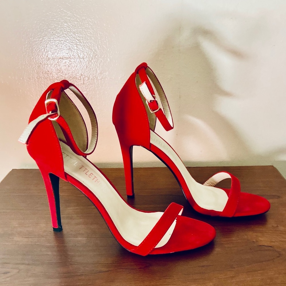 WOMENS| Red Stiletto Heels | Pretty Little Thing